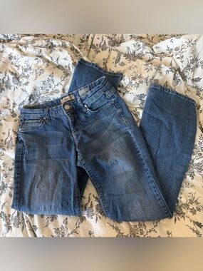 nine west vintage america collection straight leg jeans | sz 4 / 27